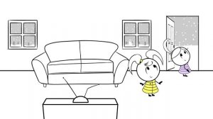 Returning Rudolph the Red Nosed Reindeer to Santa! EK Doodles get Christmas Presents from Santa