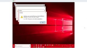 странный crazy error windows 10