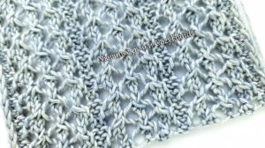 Ажурные вертикальные дорожки ⭐ Для топы, джемпера, палантина⭐ Схема