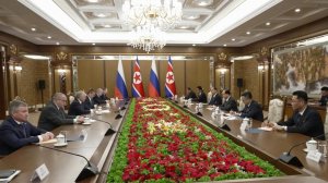 Российская делегация прибыла в КНДР с рабочим визитом.