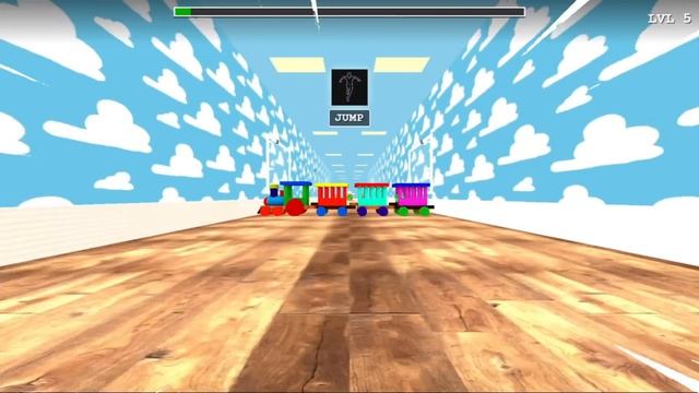 интерактивная игра бег