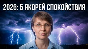 2026: Как не сойти с ума? 5 якорей спокойствия от психолога