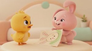 Лапки и Сказки 2 сезон 14 серия «Весёлый портрет»