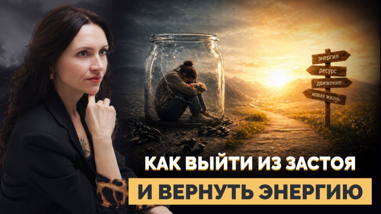 КАК ВЫЙТИ ИЗ ЗАСТОЯ И ВЕРНУТЬ ЭНЕРГИЮ?