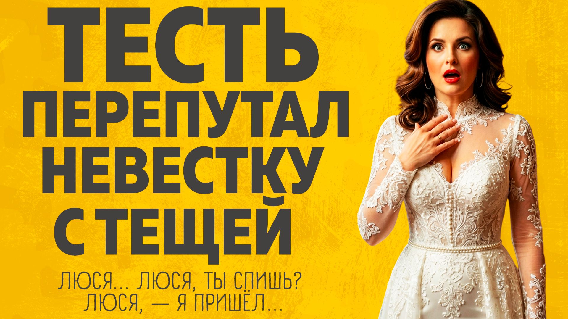 Тесть перепутал невестку с тёщей. Расскажу тебе. Любовные истории.