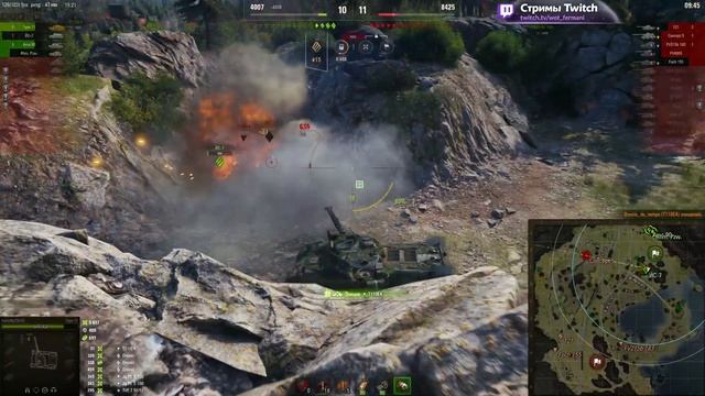 [Fermani wot] Type 71 и Ares 90 ● Эти двое забрали почти всю катку. Так тащат и это надо видеть.