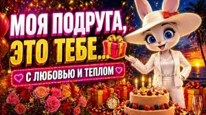 ПОДРУГА ЭТО ДЛЯ ТЕБЯ! С ПРАЗДНИКОМ ТЕБЯ! УНИКАЛЬНОЕ ОБАЛДЕННОЕ ПОЗДРАВЛЕНИЕ!