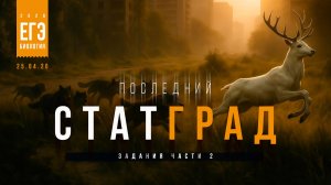 01. Апрельский «СтатГрад», авторский разбор Татьяны Шопенской, 25.04.2026