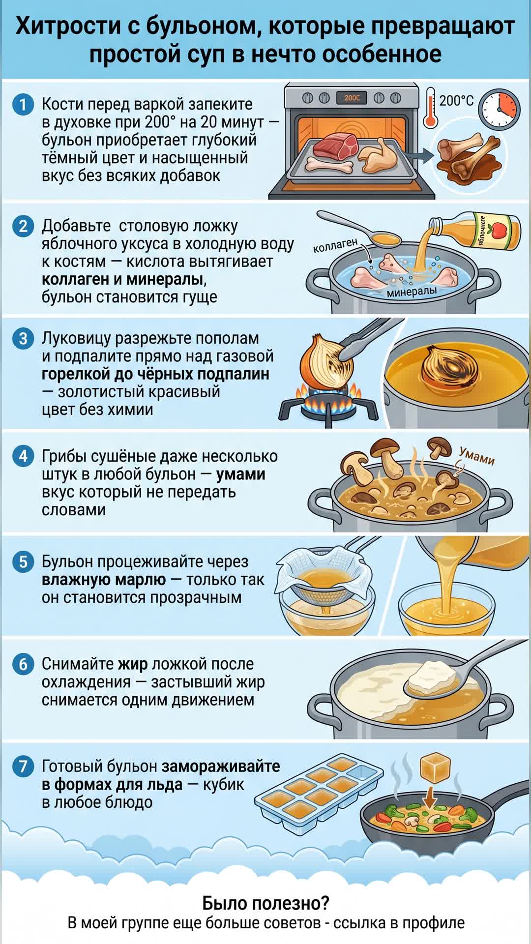 Секреты идеального бульона: легко и вкусно