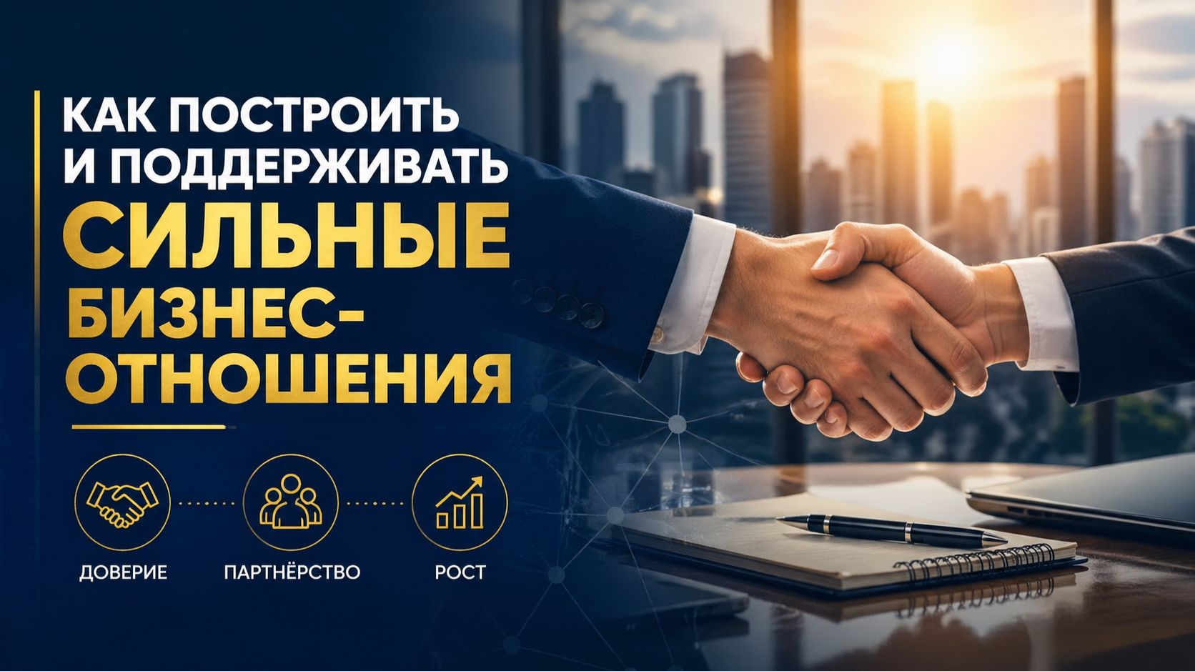 Как построить и поддерживать сильные бизнес-отношения