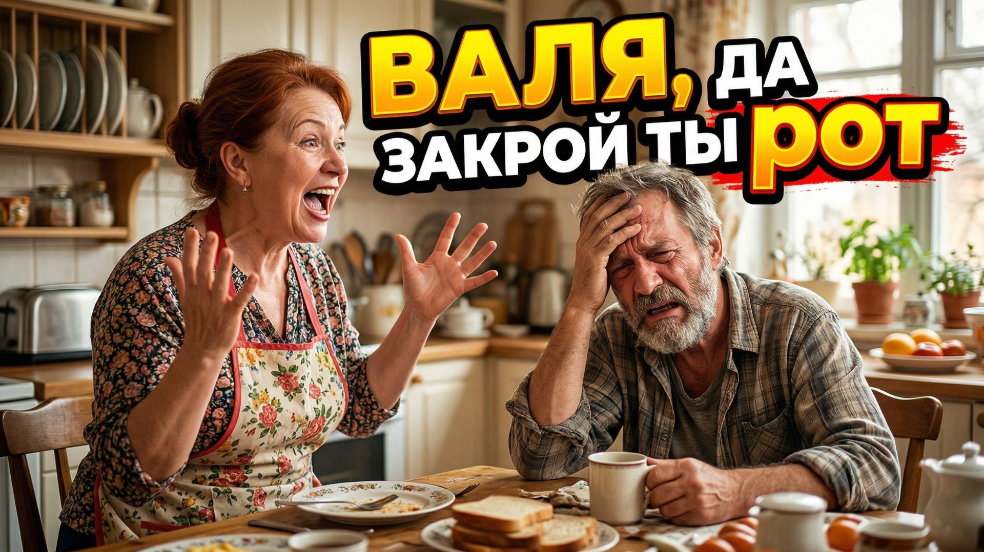 О чем мечтает муж Валентины? Слушать до конца! Юмористическая музыкальная открытка.