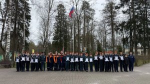II областной слет-конкурс кадетских классов МЧС