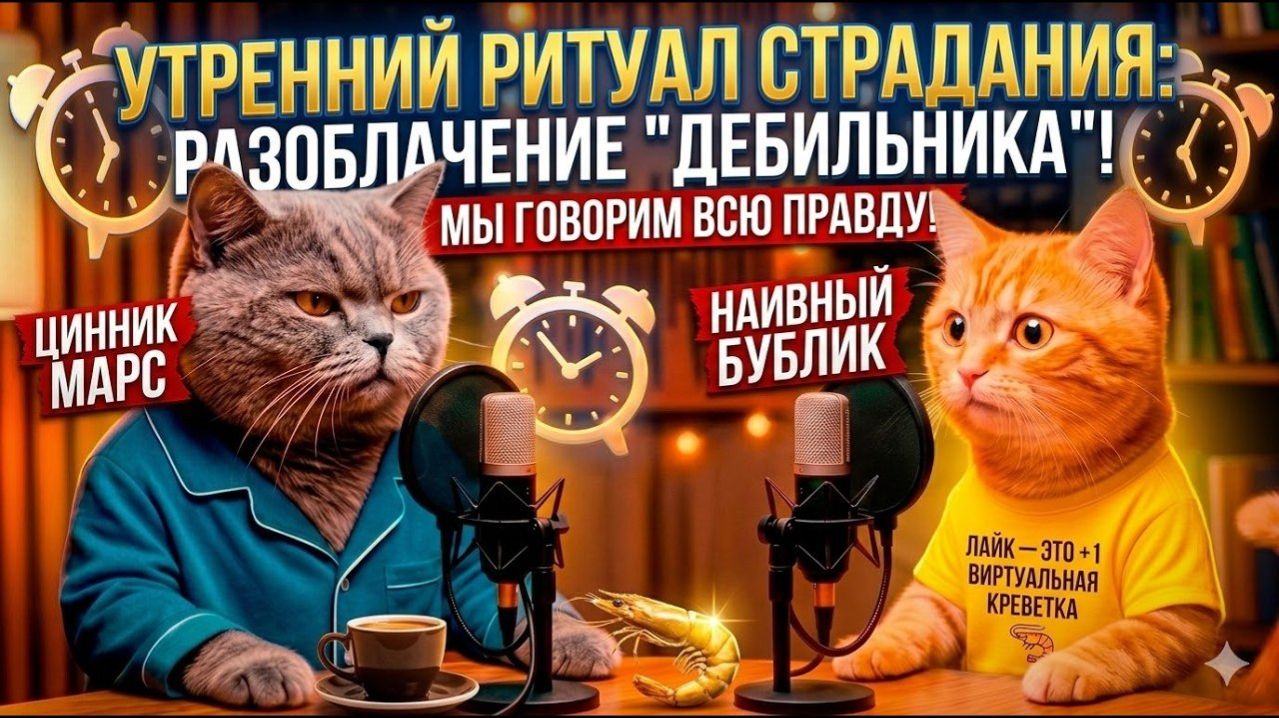 😾 ЗАЧЕМ ЧЕЛОВЕК ЭТО ДЕЛАЕТ? Разоблачение утренних пыток.