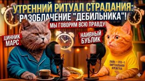 😾 ЗАЧЕМ ЧЕЛОВЕК ЭТО ДЕЛАЕТ? Разоблачение утренних пыток.