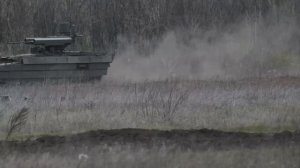 Экипаж БМПТ Терминатор проходит подготовку