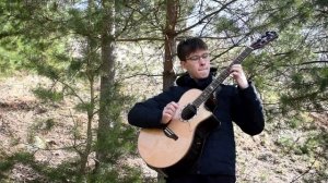 Звери - Напитки покрепче на одной гитаре (guitar cover)