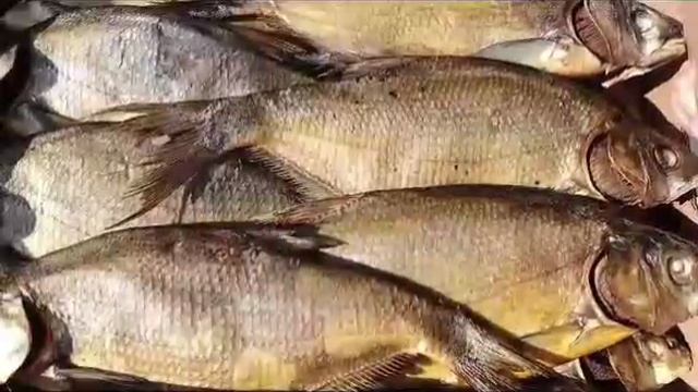 Лещ слабой соли холодного копчения