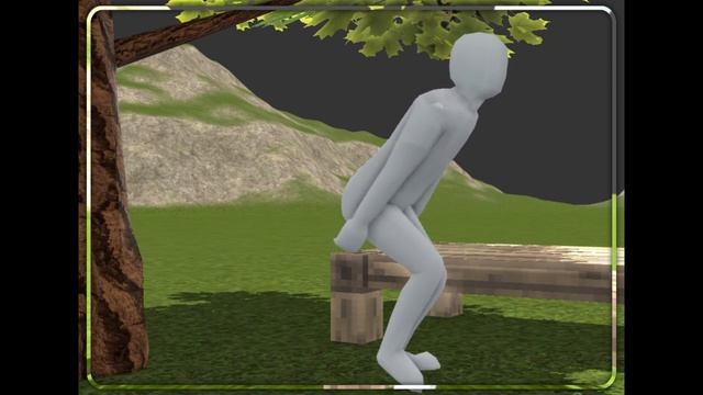 толя решил посидеть на лавке