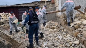 Три жилых дома снесены, еще два на грани разрушения после схода оползня в Дагестане