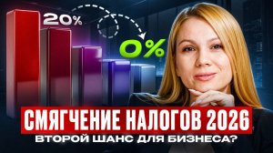 СМЯГЧЕНИЕ налоговой реформы 2026: кто получит НДС 0%, а кто попадёт в ЛОВУШКУ