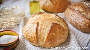 Хлеб 3-2-1 — простой базовый хлеб на закваске