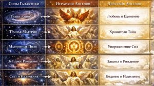 Физические силы, как силы ангельские