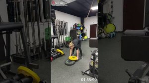 Гетман Ксения, тренер ТФ Жулебино, количество повторений 55