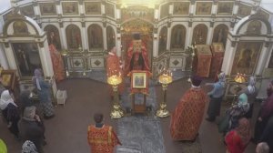 Запись трансляции 25 апреля 17:00. Всенощное бдение