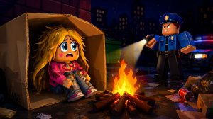 Я СТАЛА БОМЖОМ | Roblox История — Злата Бадабум