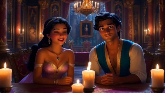 Алладин и Жасмин. Доброй ночи