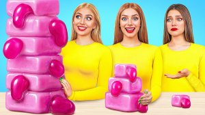 Большая, Средняя или Маленькая Тарелка Челлендж # Забавные Лайфхаки с Едой Bubba DO Challenge