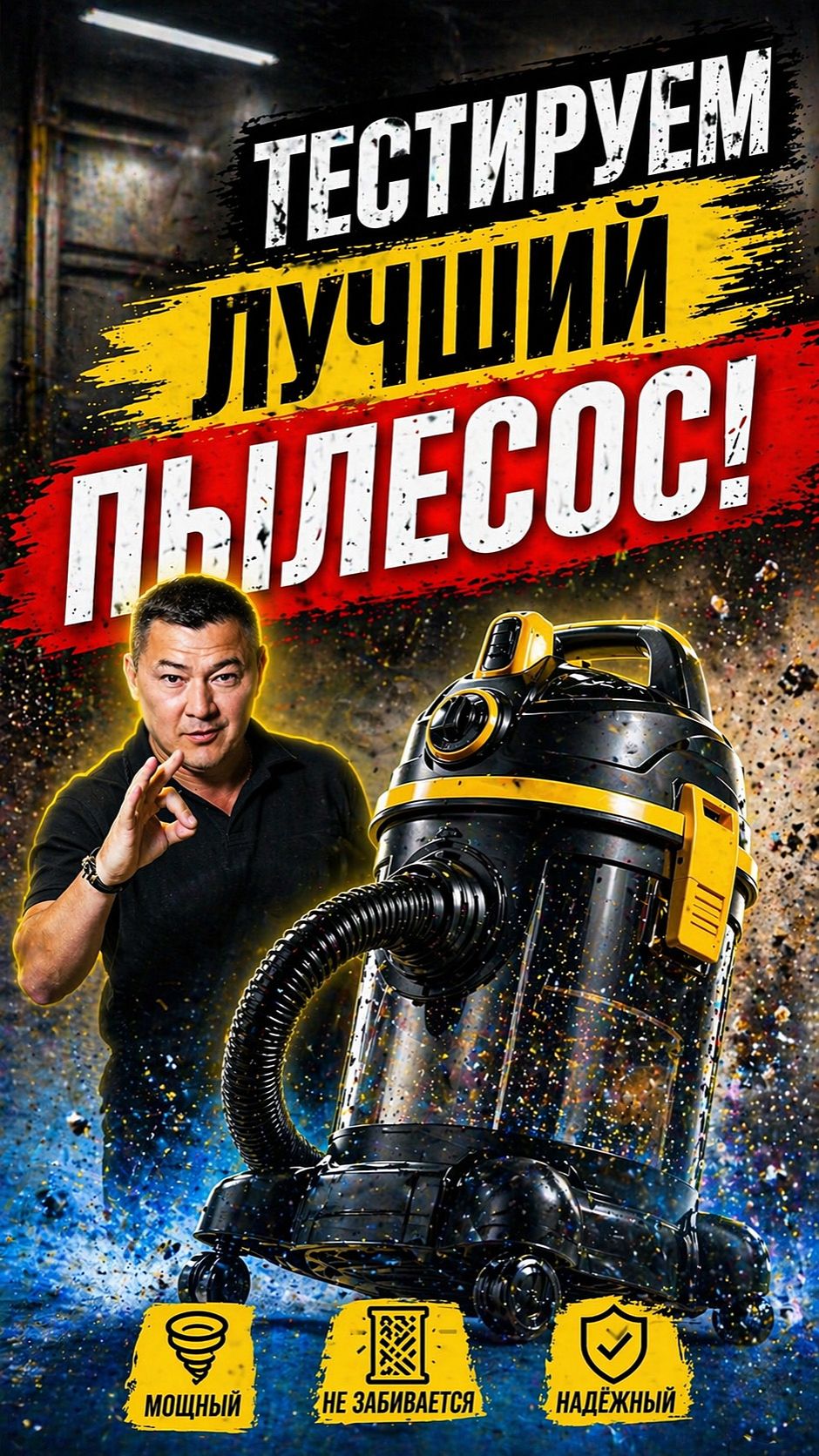 Тестируем лучший пылесос! #бизнес #клининг #уборка