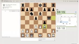 Шахматы на lichess, партия №26 - Часть 1 из 7
