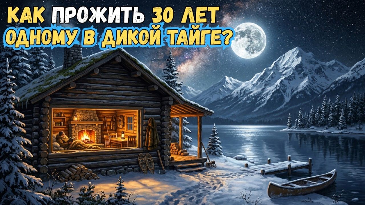 Он бросил общество и построил свой рай в глуши🌛 История на ночь