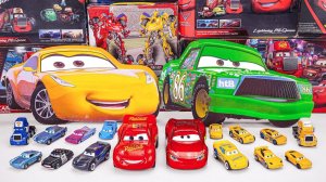 Обзор распаковки Disney Pixar Cars | Молния Маккуин, Тоу Мэтр, Док Хадсон, Салли Каррера, Круз