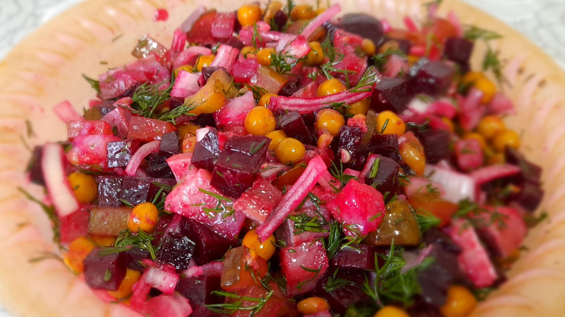 Салат с селедочкой