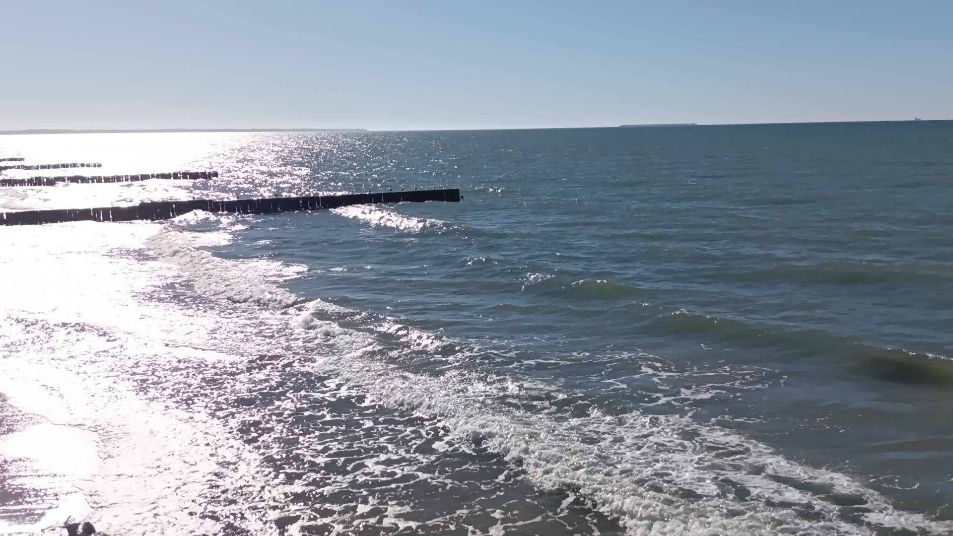 Набережная города Зеленоградска солнце море