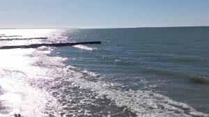 Набережная города Зеленоградска солнце море