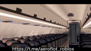 Обновлённый Airbus A320neo от Аэрофлота в Roblox.