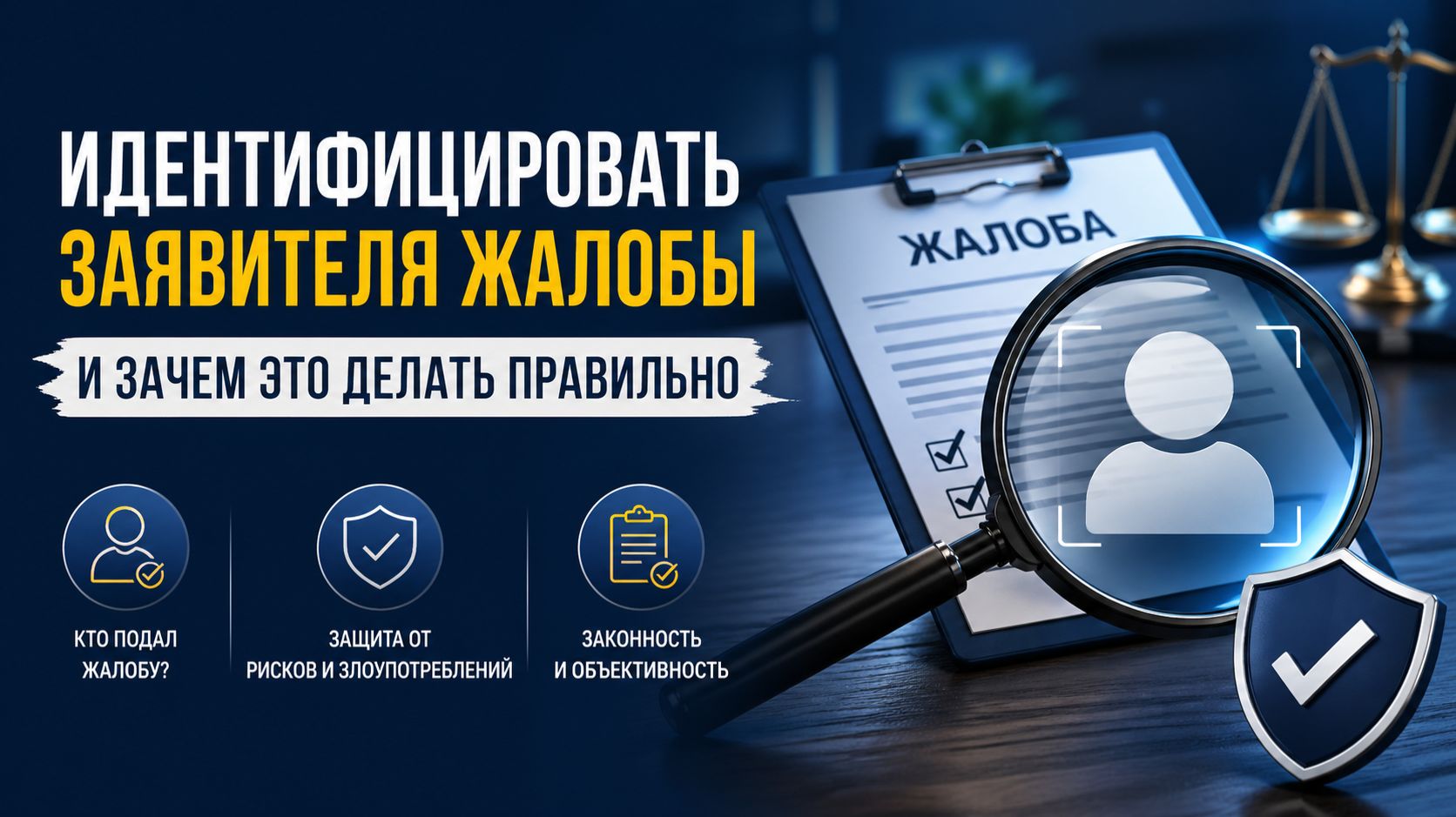 Как идентифицировать заявителя жалобы и зачем это делать правильно