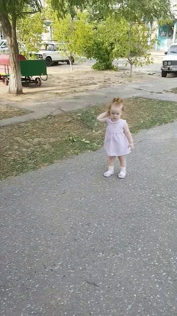 Забрала внуков пошли гулять