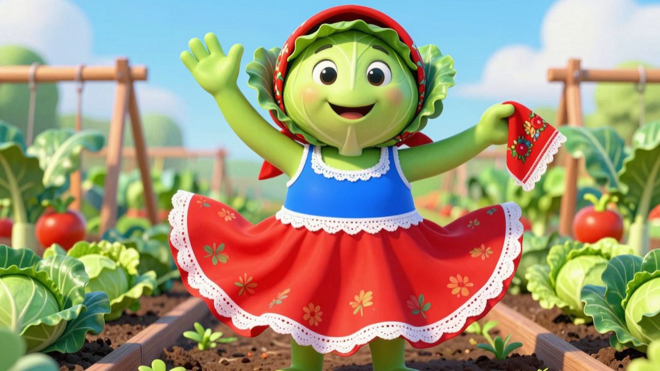 🌶️🥬ВЕСЁЛАЯ МУЛЬТИК‑ПЕСЕНКА ДЛЯ ДЕТЕЙ: ТАНЦЫ С ПЕРЧИКОМ И КАПУСТОЙ!👶🎶 Детские песенки