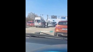 ДТП с бетономешалкой в Барнауле