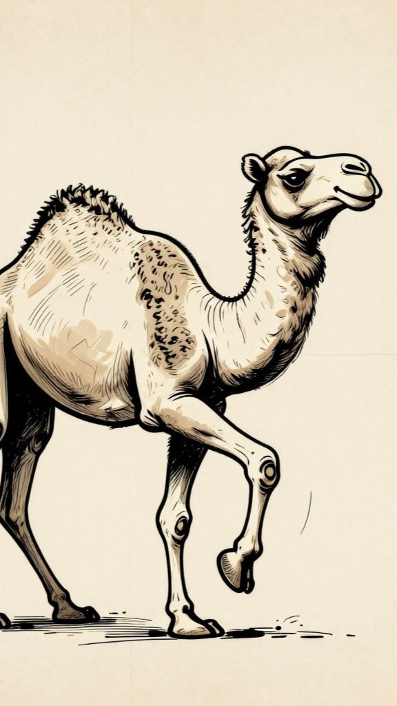 Верблюд. Басни Эзопа.