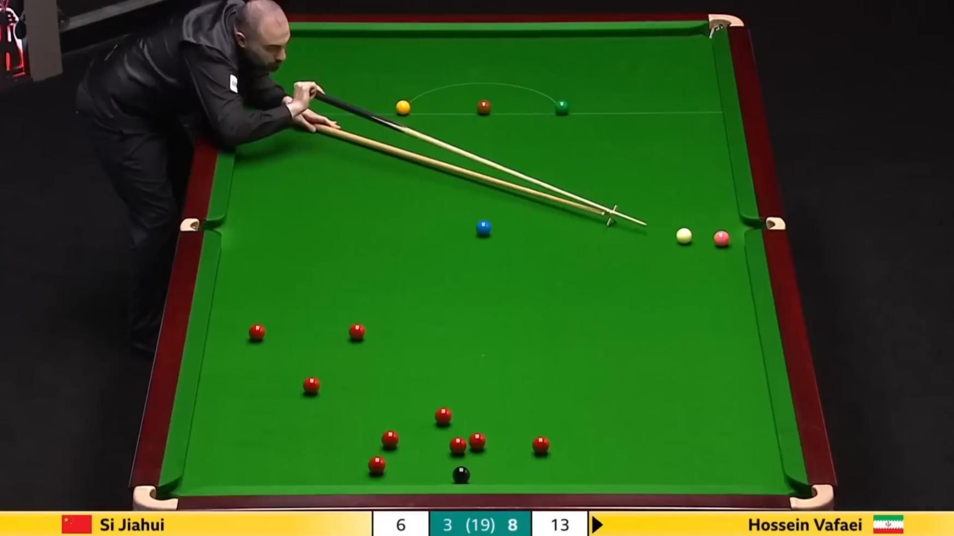 Снукер. НЕВЕРОЯТНАЯ СЕРИЯ! Хоссейн Вафаи против Си Цзяхуэя | Halo World Championship 2026