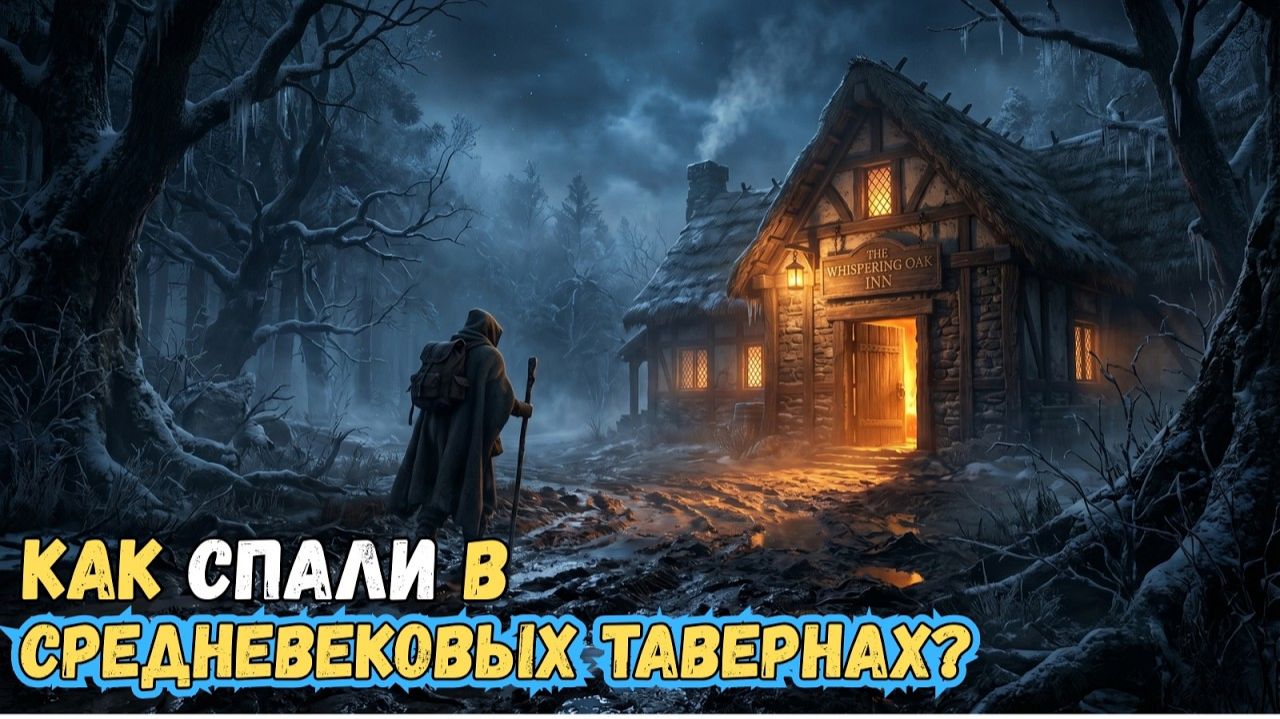 Романтика средневековых таверн и постоялых дворов🌛Лекция для сна