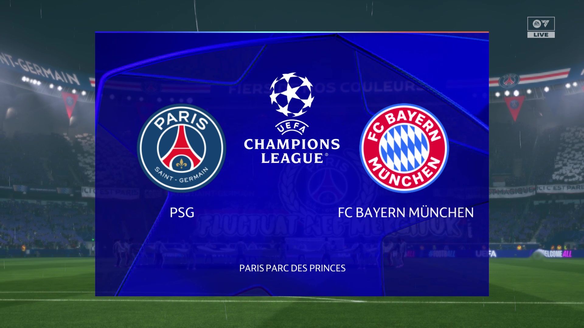 ПСЖ - Бавария Лига Чемпионов 1/2 Полуфинал 25/26 FC26