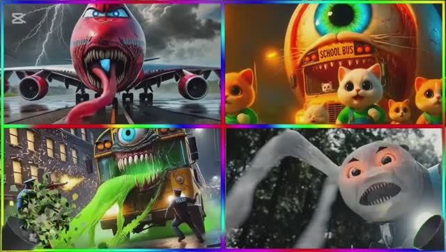 ЧУ ЧУ ЧАРЛЬЗ против Школьного Автобуса и Зоономали: БАТТЛ под музыку Коффин Дэнс! 🏆👹