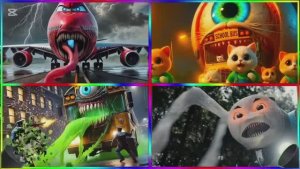 ЧУ ЧУ ЧАРЛЬЗ против Школьного Автобуса и Зоономали: БАТТЛ под музыку Коффин Дэнс! 🏆👹