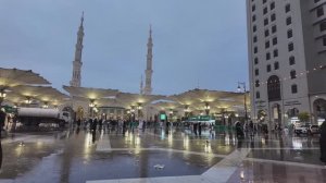 Саудовская Аравия Медина под дождём – Утренняя прогулка 4K